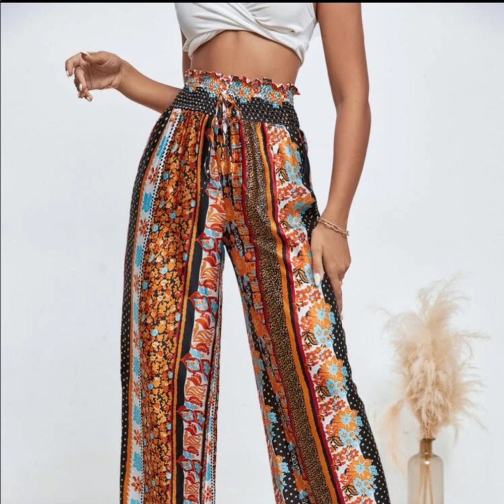 Boho wide leg pants - Picture 4 of 7